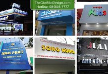 Mang lại nhiều lợi ích khi lựa chọn chất liệu bảng hiệu đảm bảo chất liệu bảng hiệu